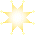 Stjerne, her vist på en hvid baggrund, den falder næsten sammen med sidens gule baggrund