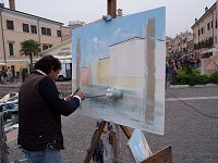 Kunstmaler i Bardolino