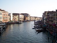 Udsigt fra Rialto broen, Venedig