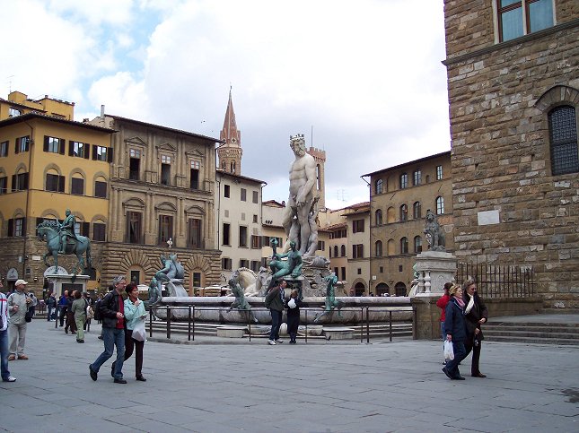 Statue i Firenze.