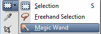 Vælg Magic Wand