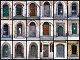 Døre, Siena, Italien