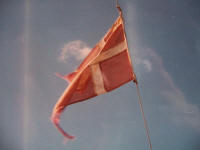 Dannebrog - the Danish flag