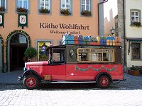 Rothenburg ob der Tauber - Kthe Wohlfahrts julebutik, den er meget stor, det kan man ikke se udefra