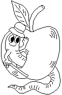 Æble med orm