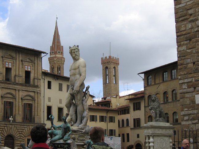 Statue i Firenze.