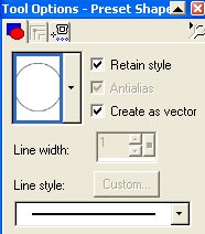 free preset shapes for paint shop pro