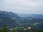 Udsigt fra Kehlstein i 1710 meters højde